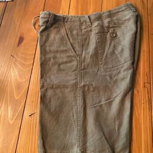 Banana Republic linen walking shorts